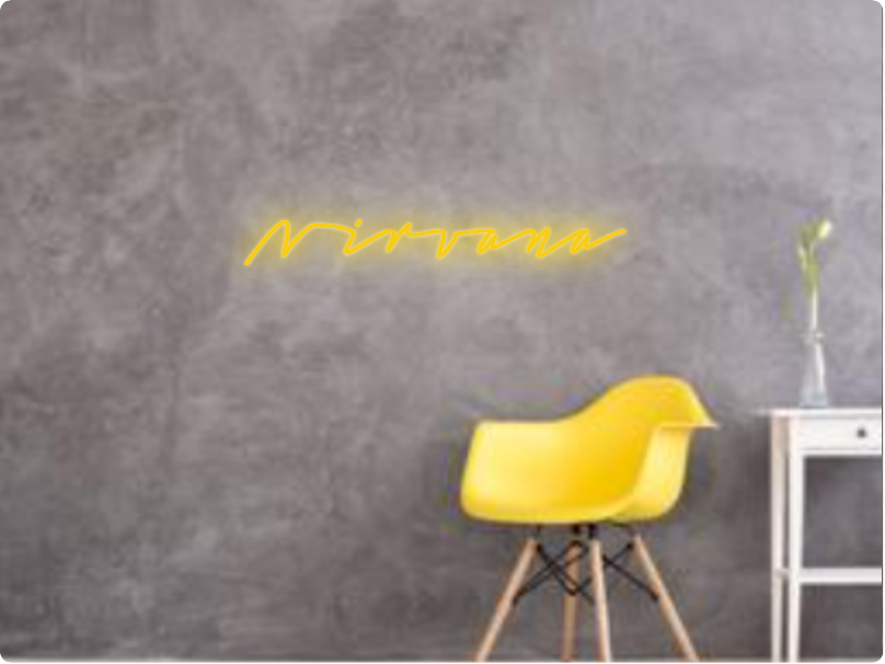 Custom text: Nirvana